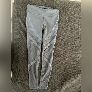 Gray Alo Yoga mesh leggings